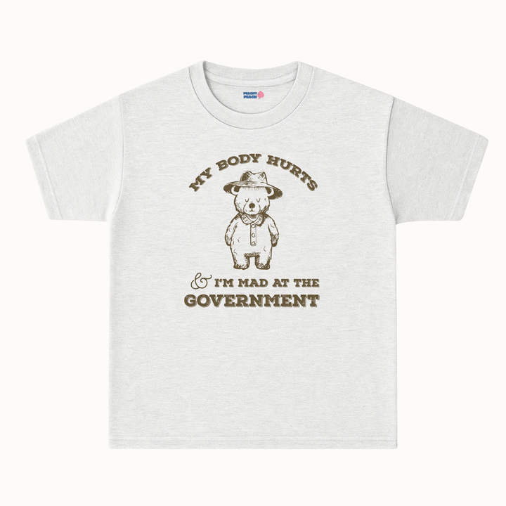 My body hurts & I'm mad at the government