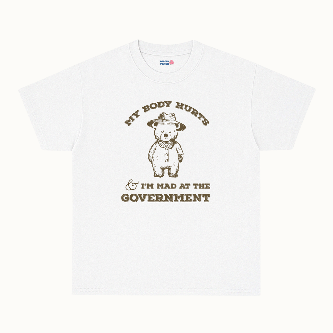My body hurts & I'm mad at the government