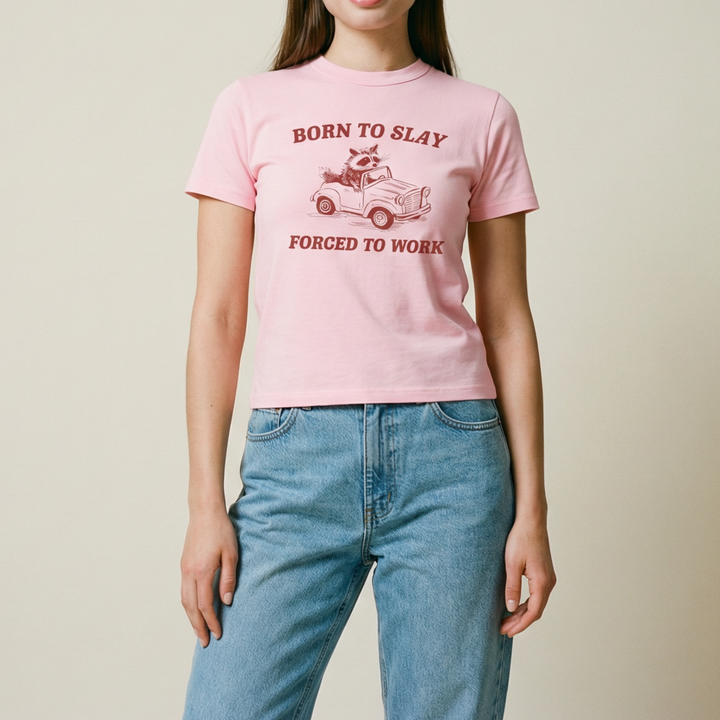 Born to slay, forced to work