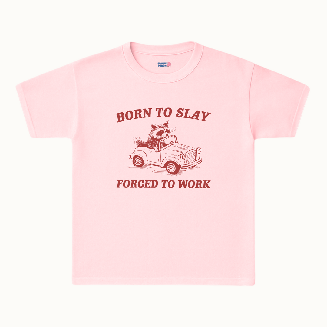 Born to slay, forced to work