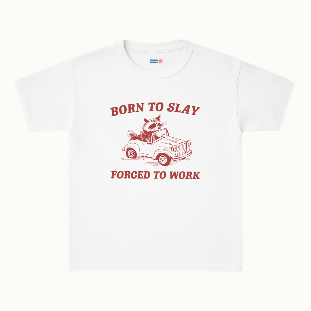 Born to slay, forced to work