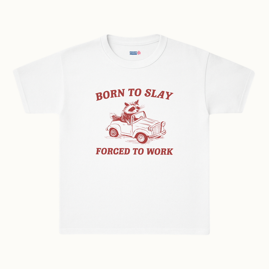 Born to slay, forced to work