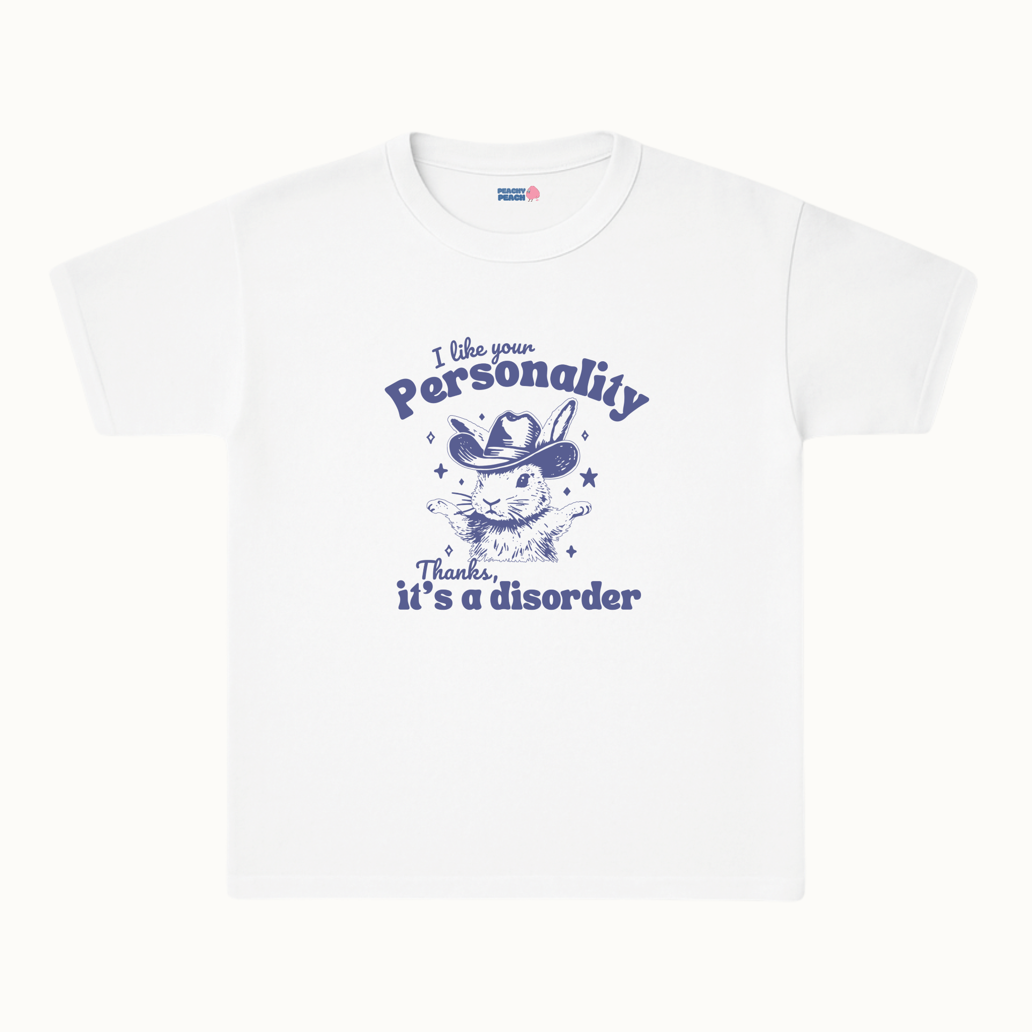 I like your personality, thanks it's a disorder