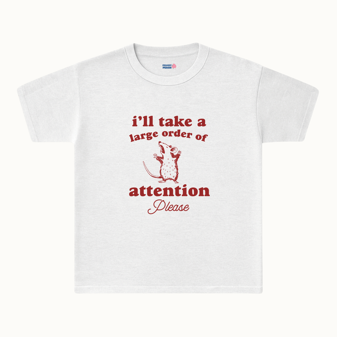 I'll take a large order of attention please
