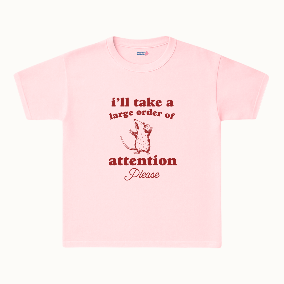I'll take a large order of attention please