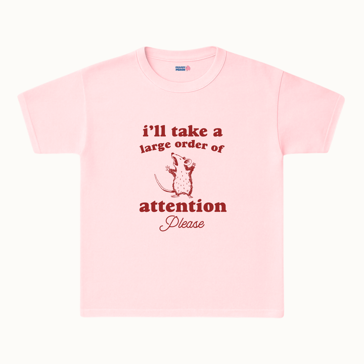 I'll take a large order of attention please