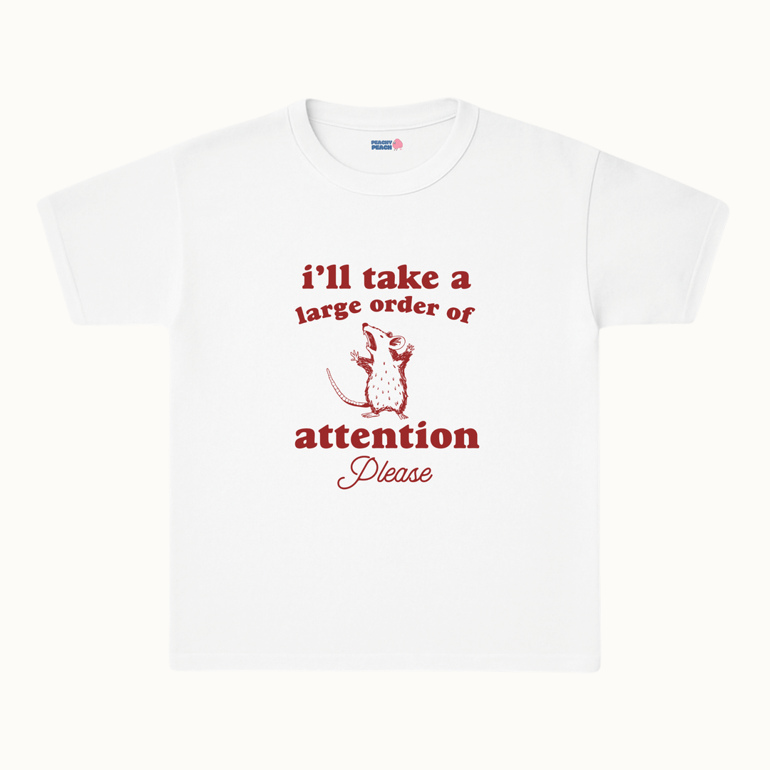 I'll take a large order of attention please