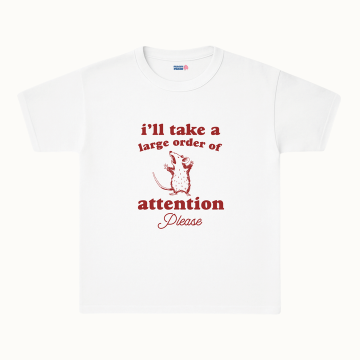 I'll take a large order of attention please