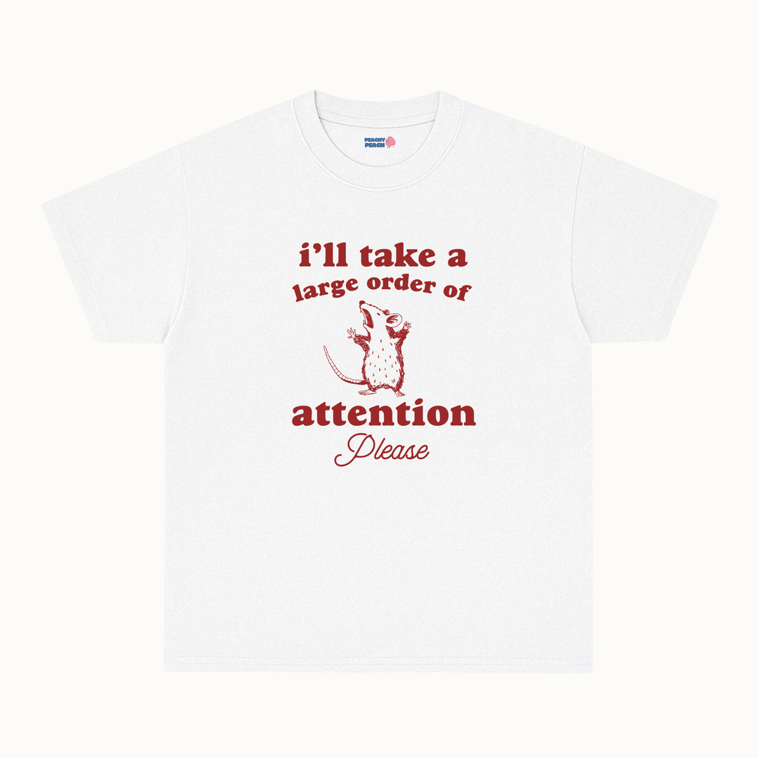 I'll take a large order of attention please