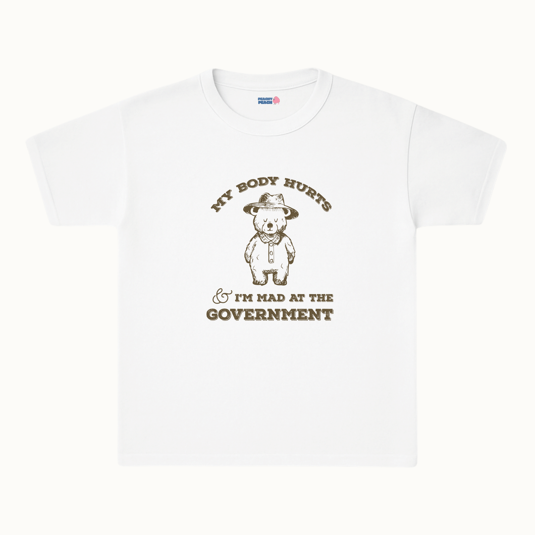 My body hurts & I'm mad at the government