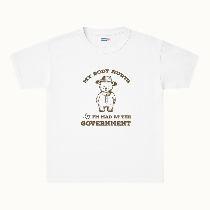 My body hurts & I'm mad at the government