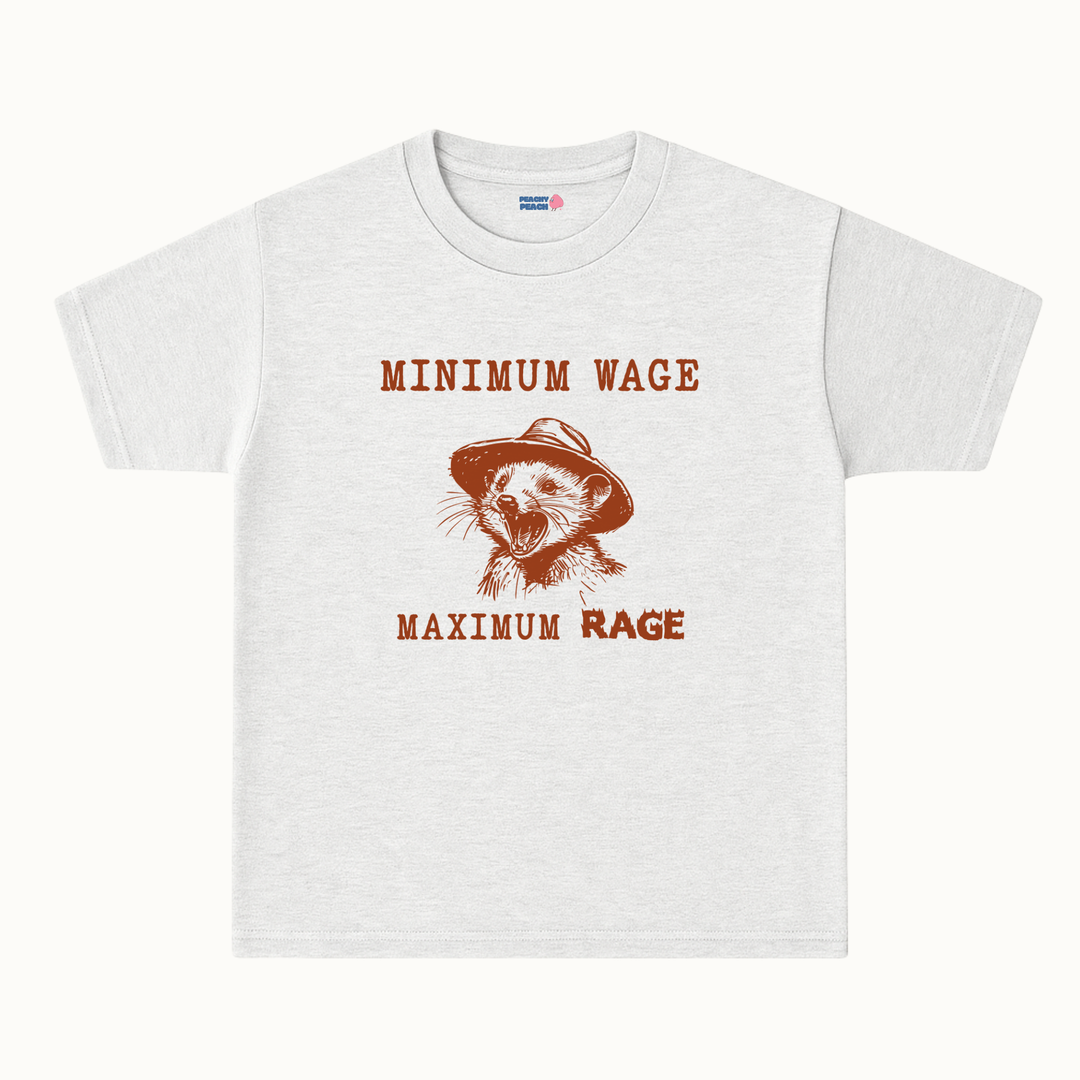 Minimum wage, maximum rage
