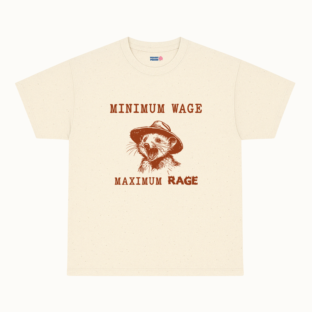 Minimum wage, maximum rage