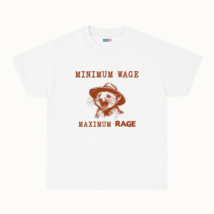 Minimum wage, maximum rage