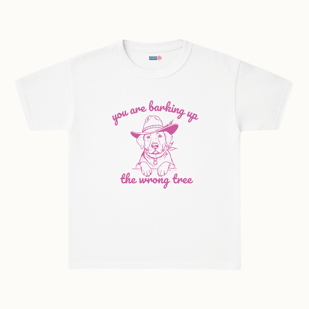 You are barking up the wrong tree